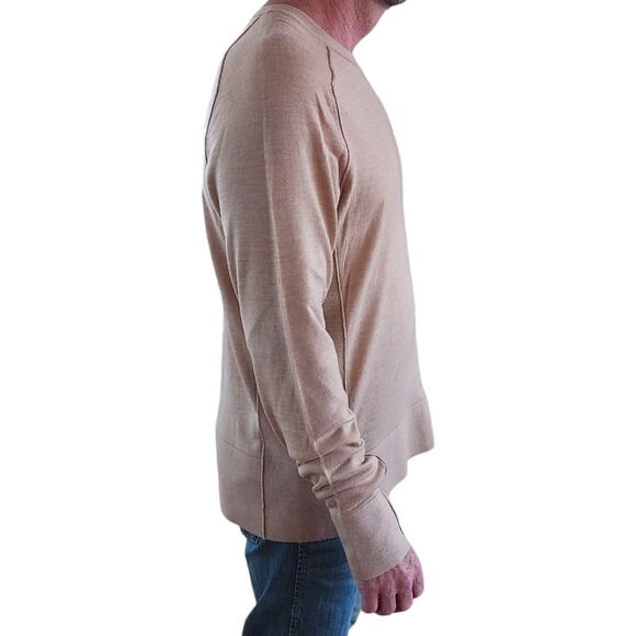 Kit and Ace Men's Crewneck Sweater - Beige - Picture 3 of 9
